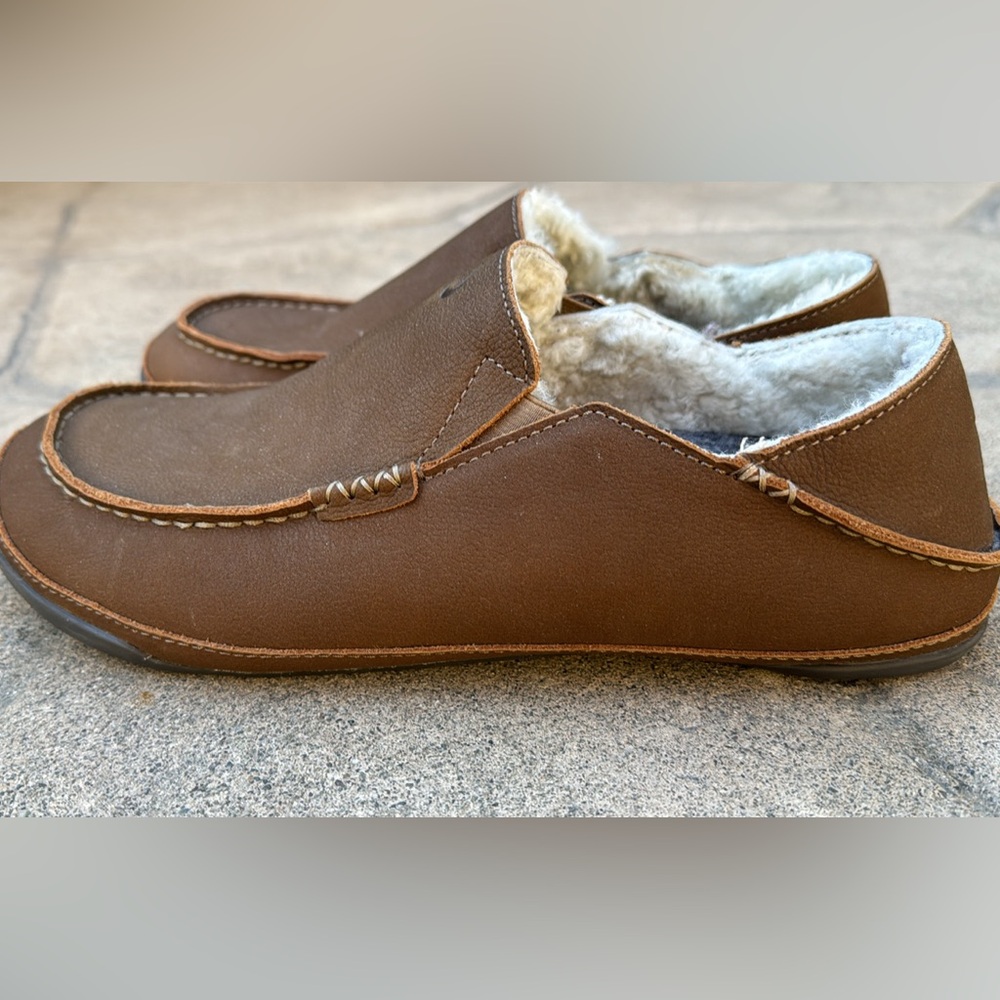 Olukai Men’s slippers/slip on Hipuka Hulu size 11